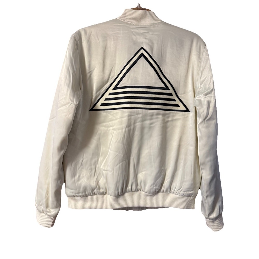 Masters Of The Sun Black Eyed Peas Beige Adult Men's Varsity Jacket Size M NWT